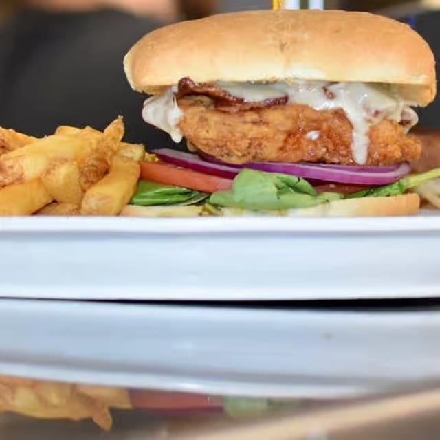 Deluxe Chicken Sandwich.