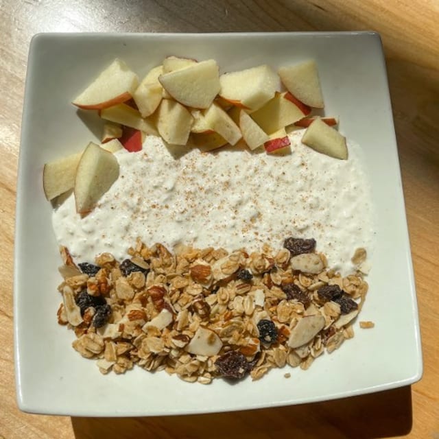 Cottage Cheese Breakfast Bowl.