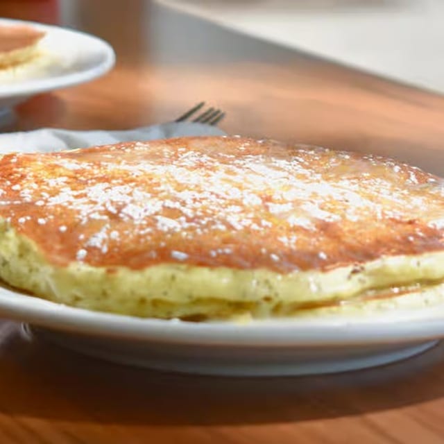 Lemon Poppy Seed Pancake.