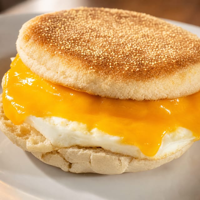 2 Breakfast Sliders with hash browns.