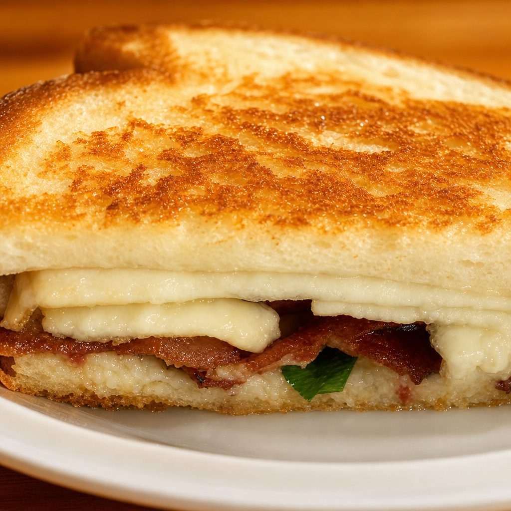 Apple Bacon Grilled Cheese.
