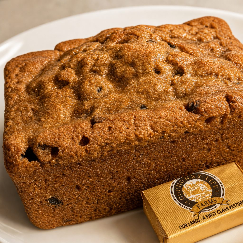 Fresh Baked Huckleberry Zucchini Bread.