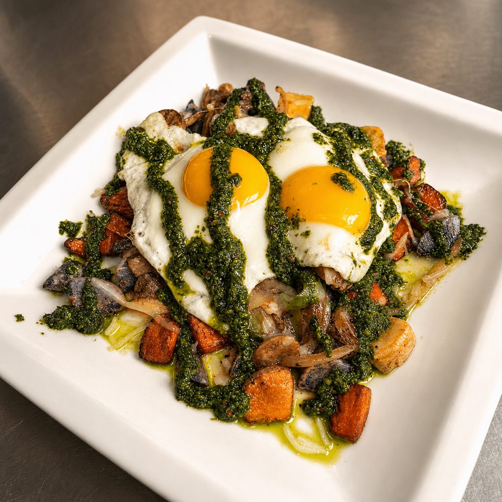 Chimichurri Steak Skillet.