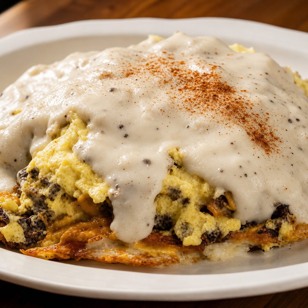Hearty Meat Skillet.