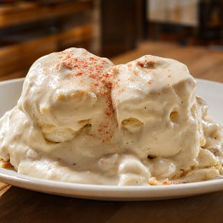 Stuffed Biscuits and Gravy