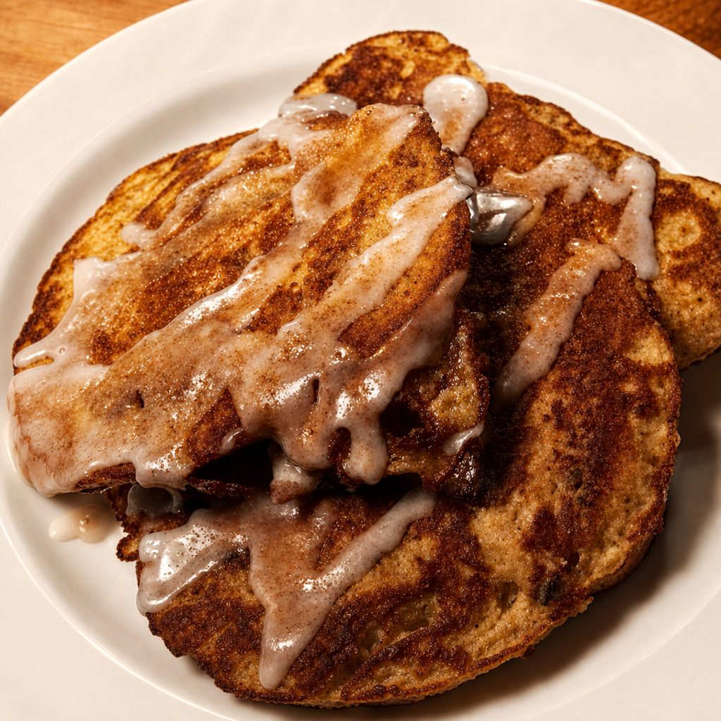 Cinnamon Roll French Toast.